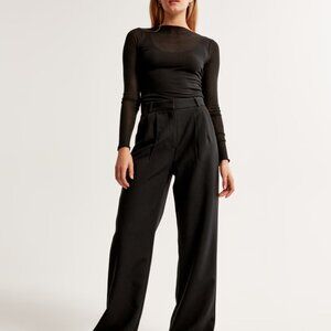 Abercrombie & Fitch Sloane Tailored Pant in Black - Size 29/8 Short